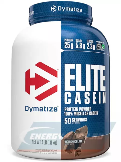  Dymatize Elite Casein 1800 г, Насыщенный шоколад