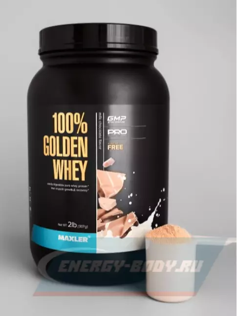  MAXLER 100% Golden Whey 2270 г, Молочный шоколад