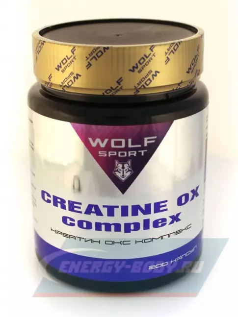  WolfSport CREATINE OX COMPLEX 200 капсул