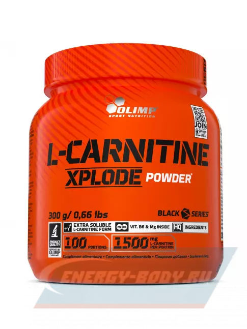 L-Карнитин OLIMP L-Carnitine Xplode 300 г, Вишня
