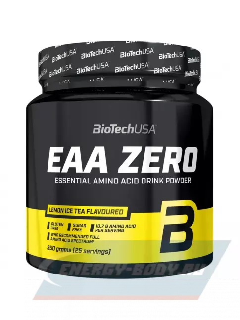 Аминокислотны BiotechUSA EAA Zero 350 г, Лимонный чай