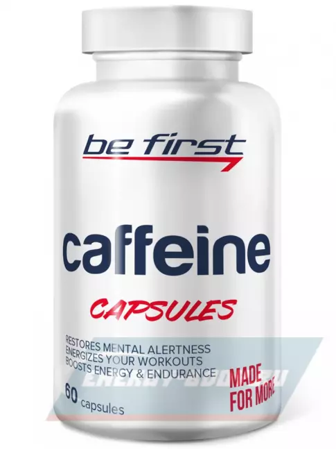 Энергетик Be First Caffeine 60 капсул
