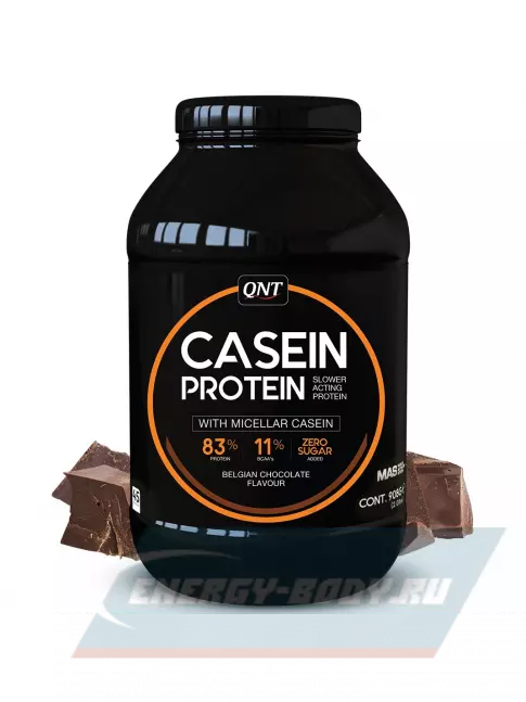  QNT CASEIN PROTEIN 908 г, Бельгийский шоколад