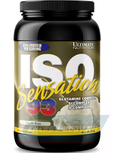  Ultimate Nutrition ISO Sensation 93 910 г, Ваниль