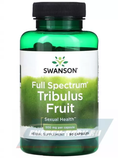  Swanson Full Spectrum Tribulus Fruit 500 mg 90 капсул