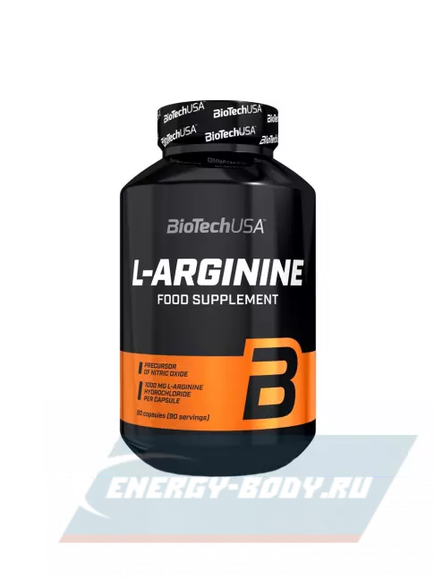BiotechUSA L-Arginine 90, Нейтральный BiotechUSA L-Arginine 90, Нейтральный