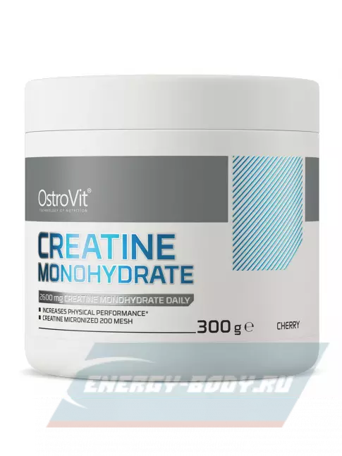  OstroVit Creatine Monohydrate 300 г, Вишня