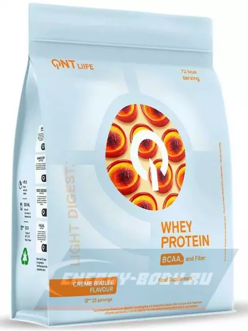  QNT Light Digest Whey Protein 500 г, Крем-брюле