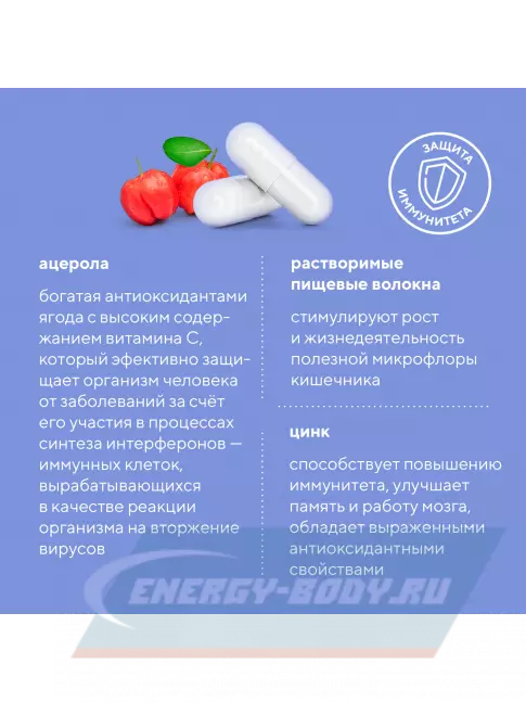 Академия-Т HealthImmun 60 капсул  Академия-Т HealthImmun 60 капсул