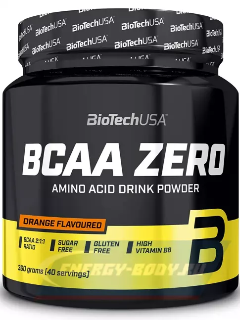 ВСАА BioTechUSA BCAA Zero 2:1:1 360 г, Апельсин