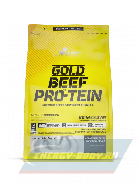  OLIMP GOLD BEEF-PRO-TEIN 700 г, Клубника