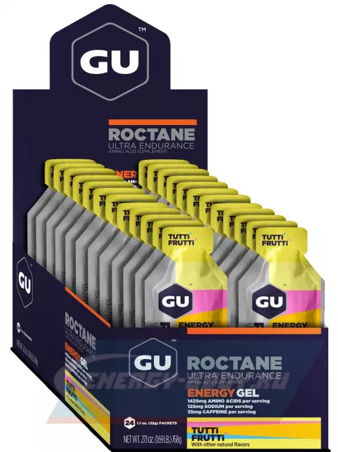Энергетический гель GU Energy Labs GU ROCTANE Energy Gel 35mg caffeine Энергетический гель GU Energy Labs GU ROCTANE Energy Gel 35mg caffeine