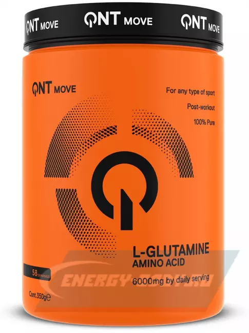 Глютамин QNT L-Glutamine 6000 350 г