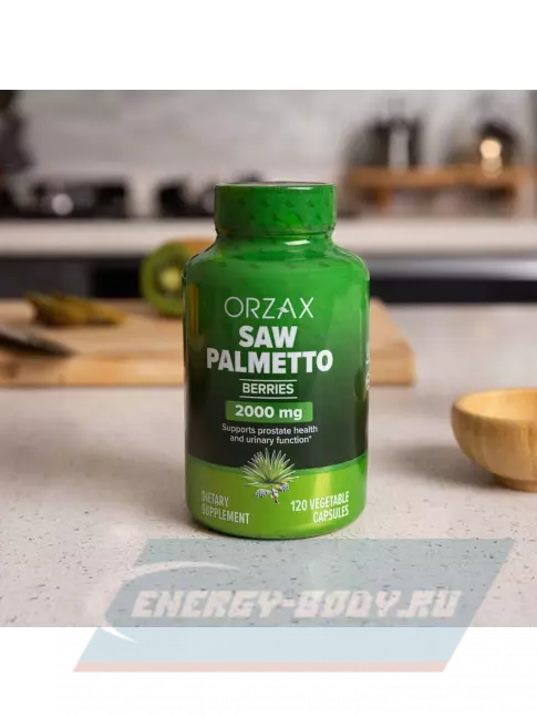 Orzax Saw Palmetto 2000 mg 120 таблеток  Orzax Saw Palmetto 2000 mg 120 таблеток
