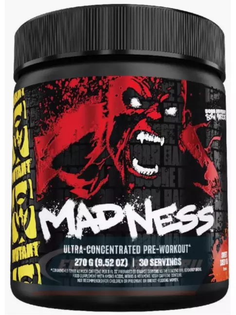 Предтерник Mutant Madness 270 г, Сладкий ледяной чай