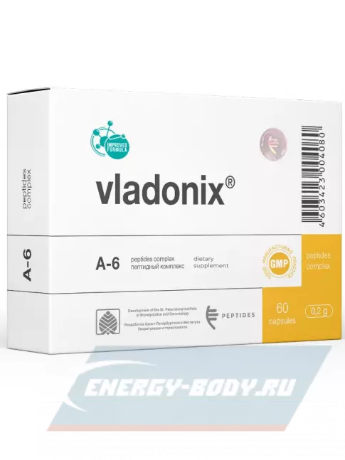  PEPTIDES Владоникс (Vladonix) 60 капсул