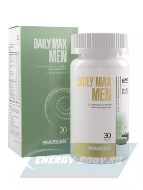  MAXLER Daily Max Men 30 таблеток