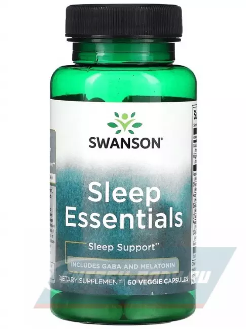  Swanson Sleep Essentials 60 вегетарианских капсул