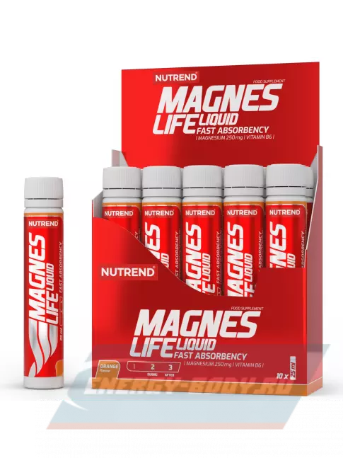  NUTREND MagnesLife 10 х 25 мл, Апельсин