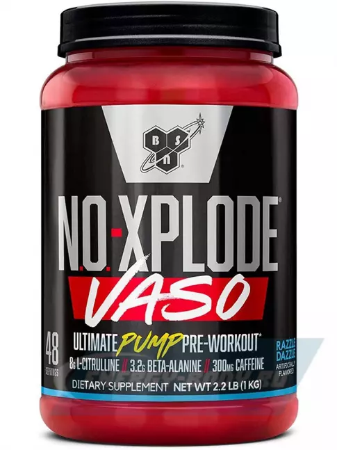 Предтерник BSN XPLODE VASO 1000 г, Фруктовое вино