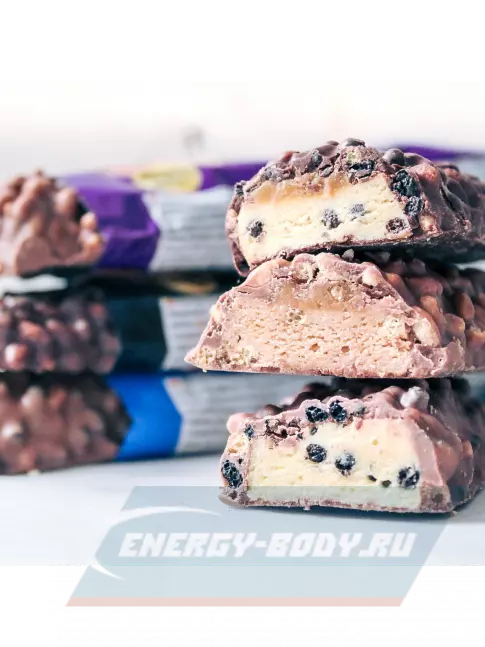 Батончик протеиновый QNT PROTEIN JOY BAR 12 x 60 г, Карамель