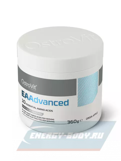 Аминокислотны OstroVit EAAdvanced 360 г, Зеленое яблоко