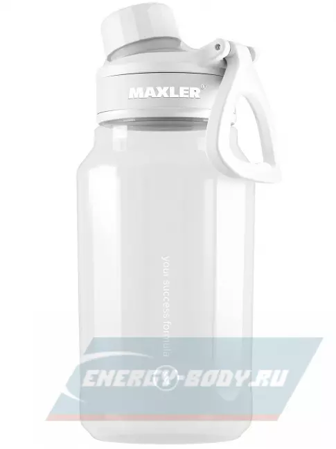  MAXLER Water Bottle Shake&Mix 750 мл, Белый