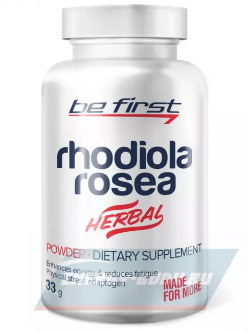 Be First Rhodiola Rosea powder (экстракт родиолы розовой) 33 г Be First Rhodiola Rosea powder (экстракт родиолы розовой) 33 г