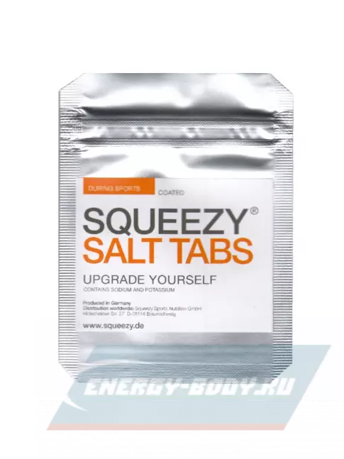  SQUEEZY SALT TABS 10 драже, Нейтральный