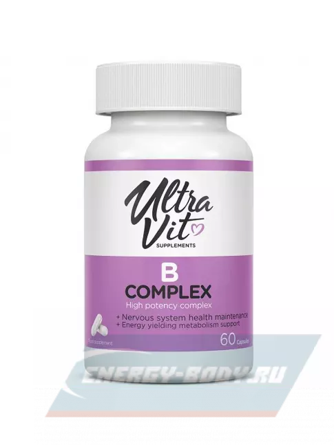  UltraVit UltraVit Vitamin B complex 60 капсул