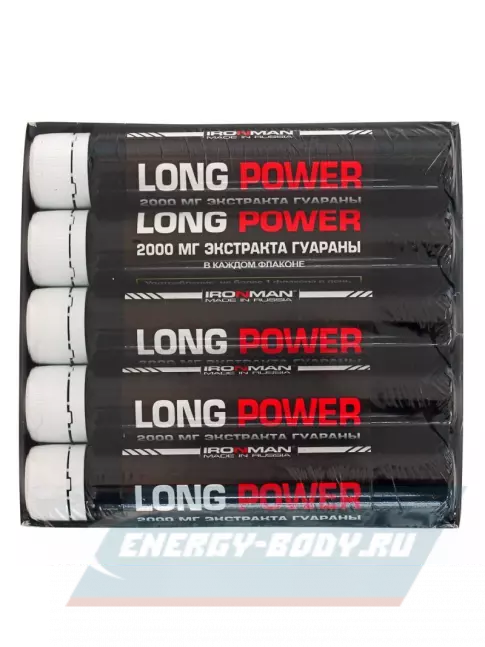 Энергетик Ironman Long Power 10 х 25 мл