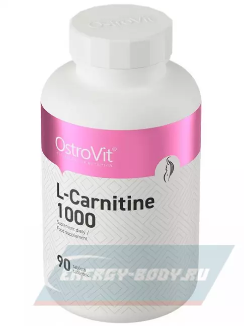 L-Карнитин OstroVit L-carnitine 1000 90 таблеток