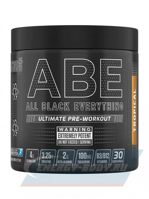Предтерник APPLIED NUTRITION ABE - PRE-WORKOUT 315 г, Тропический