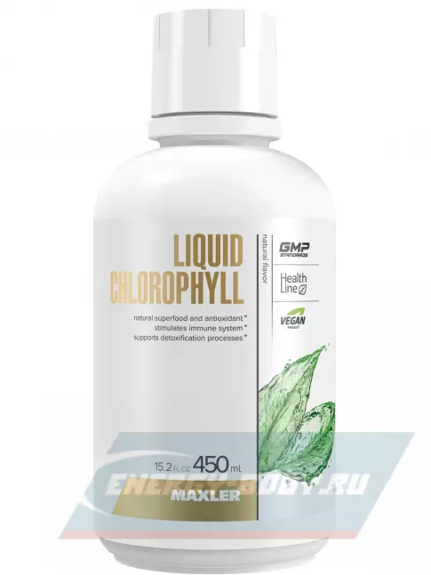 MAXLER Liquid Chlorophyll 450 мл, Натуральный