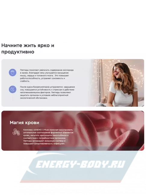 Vitual Laboratories Anemo 3 Plus 60 капсул