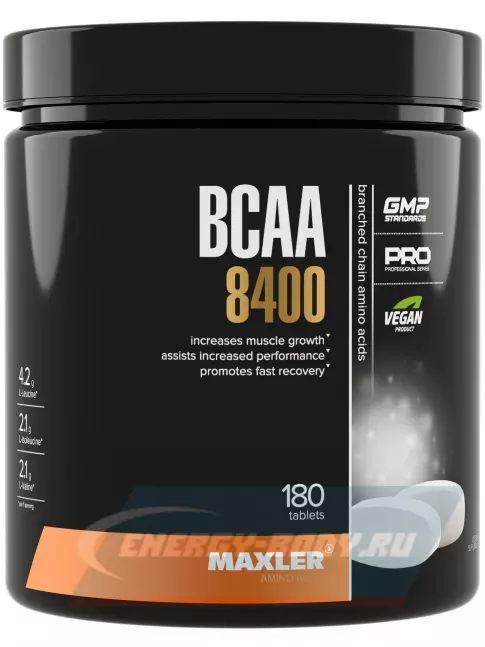 ВСАА MAXLER BCAA 8400 2:1:1 180 таблеток