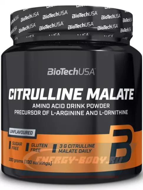  BioTechUSA Citrulline Malate 3000 mg 300 г, Натуральный
