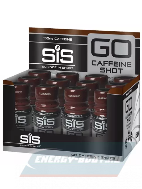 Энергетик SCIENCE IN SPORT (SiS) Caffeine Shot 12 шотов, Кола