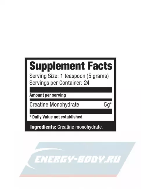  Ultimate Nutrition 100% Micronized Creatine Monohydrate 120 г