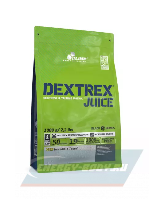  OLIMP Dextrex Juice 1000 г, Яблоко