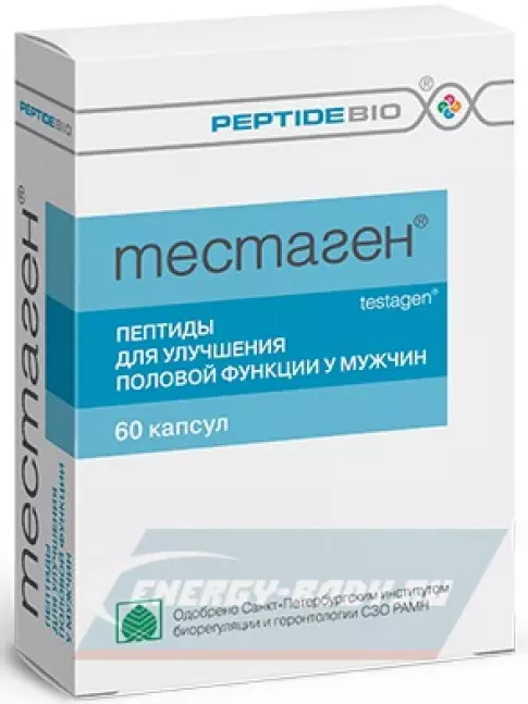  PeptideBio Тестаген №60 3 x 60