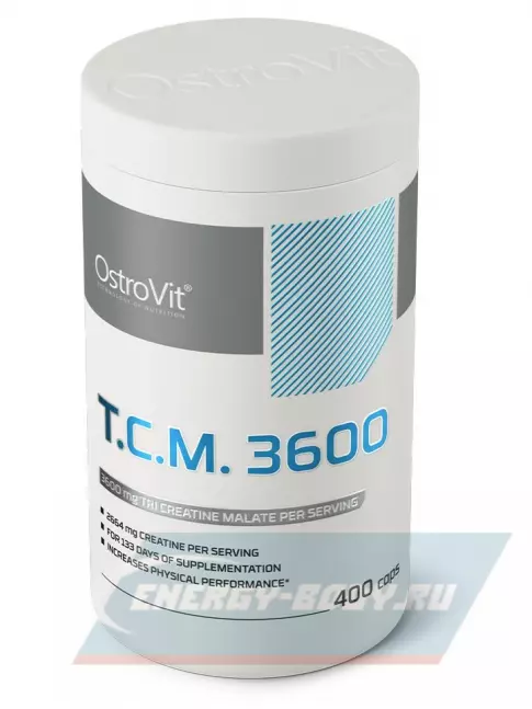  OstroVit T.C.M. Creatine Malate 3600 mg 400 капсул