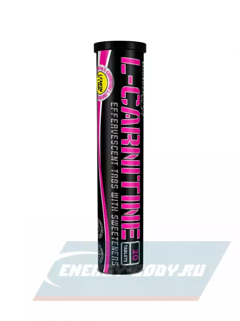 L-Карнитин BioTechUSA L-Carnitine Effervescent 20 таблеток, Лимон - лайм