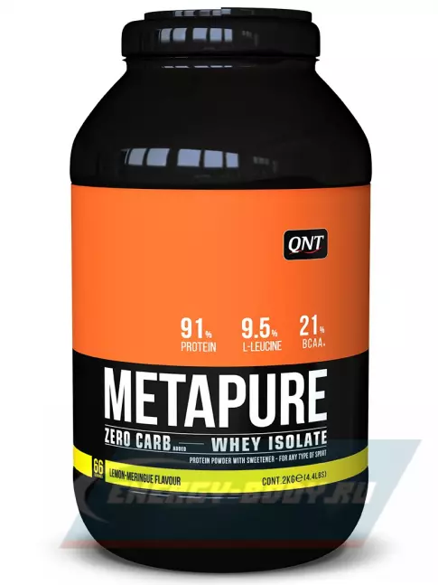  QNT METAPURE ZERO CARB 2000 г, Лимон - Меренга