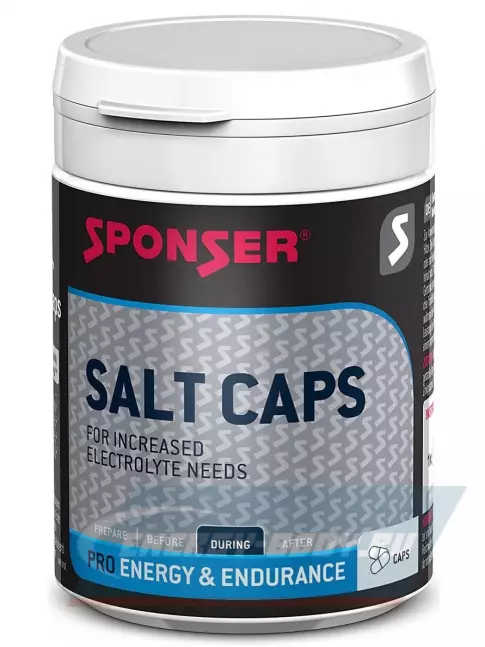  SPONSER SALT CAPS (СОЛЕВЫЕ КАПСУЛЫ) 120 капсул, Натуральный