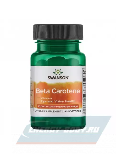  Swanson Beta Carotene 250 гелевых капсул, Нейтральный