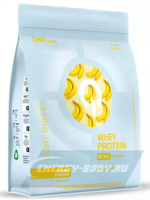  QNT Light Digest Whey Protein 500 г, Банан