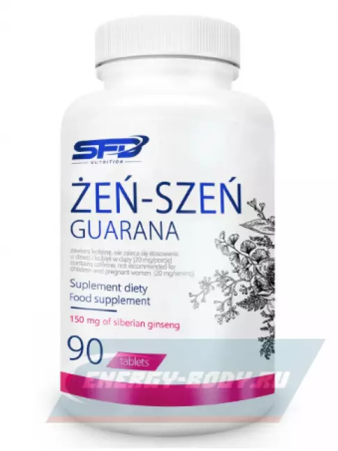 Энергетик SFD Zen Szen Guarana 90 таблеток
