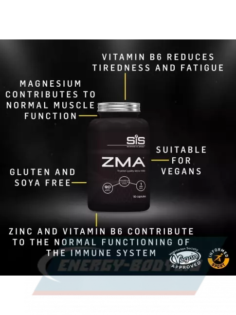  SCIENCE IN SPORT (SiS) ZMA 90 капсул