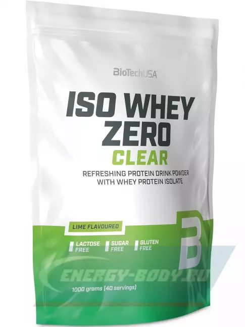BioTechUSA Iso Whey Zero Clear 1000 г, Лайм BioTechUSA Iso Whey Zero Clear 1000 г, Лайм